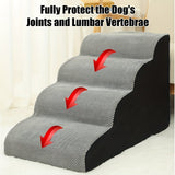 Specific Dog Stairs For Small Dogs And Cats: 3-step/4-step/5-step