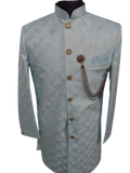 Light Sky Blue Sherwani For Men Party And Wedding, Size - 40