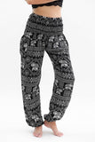 Black ELEPHANT Pants Women Boho Pants Hippie Pants Yoga