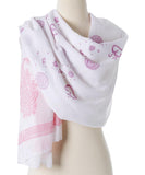 Wrap yourself in divine & style - Shanti paisley design cotton shawl