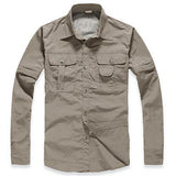 Men's Military Clothing Lightweight Army Shirt Quick Dry Tactical