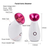 Facial Steamer Nano Lonic Humidifier Moisturizing Cleaning Pores