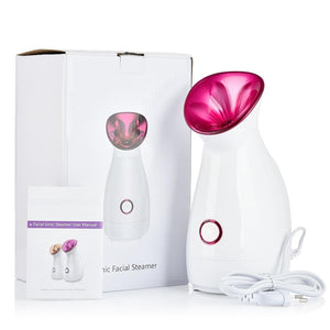 Facial Steamer Nano Lonic Humidifier Moisturizing Cleaning Pores