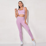 Women's sportswear High Waist Sports Bra+ Legging Gym Clothing