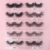 3D Mink Eyelashes Wholesale 30/40//50 Pairs Fuffly Luxury False