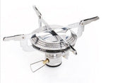 Poratable folding outdoor stove cookware gas burner camping stove for