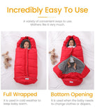 Universal Baby Stroller Footmuff Winter Baby Sleeping Bags Newborn