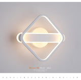 Nordic Minimalist LED Wall Lamps Living Room Bedroom Bedside Reading