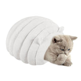 Foldable Cat Bed Cute Pet Winter Warm House for Indoor Kennel Puppy