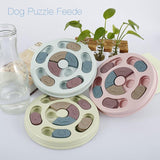 Pet Dog Puzzle Toys Round Interactive Slow Dispensing Feeding Pet Dog