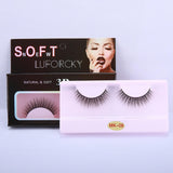 Wholesale Eyelashes 10/30/50/100 Pairs Faux Mink Lashes Natural False