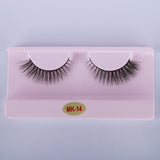 Wholesale Eyelashes 10/30/50/100 Pairs Faux Mink Lashes Natural False