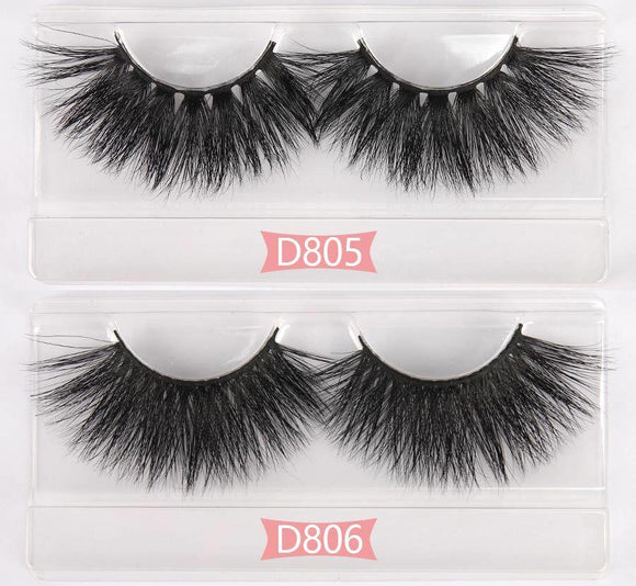 Wholesale Eyelashes 50 Pairs No Box 3D Mink Lashes Dramatic