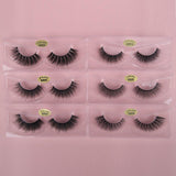 3D Mink Lashes Wholesale Natural Soft Eyelashes Mink Faux Cils False