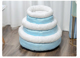 Soft Pet Bed Dog Cat House Puppy Kennel Winter Warm Nest Sofa Cushion