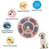 Pet Dog Puzzle Toys Round Interactive Slow Dispensing Feeding Pet Dog