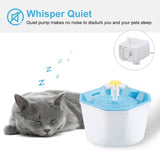 Automatic Pet Cat Water Fountain Dispenser USB 2L Ultra Quiet Dog