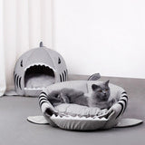 Pet Cat Dog Bed Warm Pet Cushion Kennel For Small Medium Large Dogs