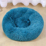 Round Cat Bed Warm Sleeping Cat Nest For Dogs Basket Pet Products