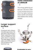 Camping Ultra-light Cookware Pots Set Gas Burner Stove Cook Cup