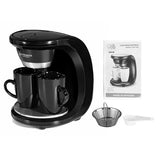 450W Household Electric Steam Drip Coffee Maker Automatic Dual Cup