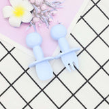 Baby Bear Pattern Complementary Food Training Lovely Silicone Spoon