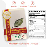 Natural Indian Senna Herb Leaf, 3.53oz (100gm) Pack