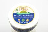 Herbal Indigo Hair Color Powder w/ Gloves - Blue Black, Half Pound