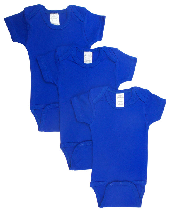 Bambini Blue Bodysuit Onezies (Pack of 3)