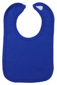 Royal Blue Interlock Bib