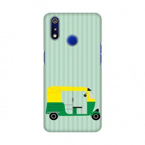 Auto Rikshaw Slim Hard Shell Case For Realme 3 Pro