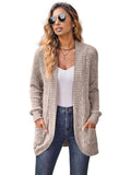 Open Front Cardigan with Pockets