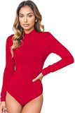 Basic Bae Full Size Mock Neck Long Sleeve Bodysuit