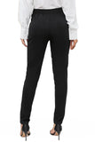 Adjustable Elastic Waist Slim Pants