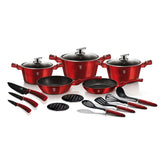 17-Piece Kitchen Cookware Set