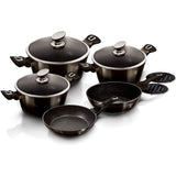 13-Piece Kitchen Cookware Set Black Collection