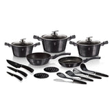 17-Piece Kitchen Cookware Set