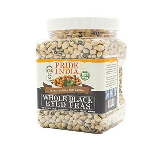 Indian Whole Black Eyed Peas - Protein & Fiber Rich Lobiya Jar