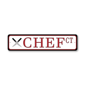 Chef Street Sign