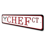 Chef Street Sign