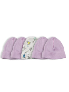 Bambini Girls Baby Cap (Pack of 5)