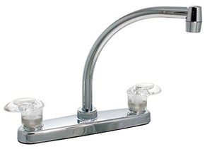 Phoenix Faucets PF221302 Kitchen Faucet, 8 in. Hi-Arc, 2 Lever