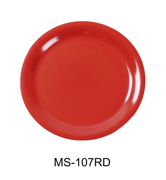 Yanco MS-107RD Mile Stone Narrow Rim Round Plate