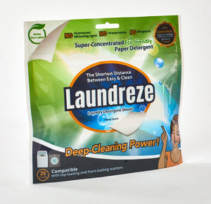 Laundreze Laundry Detergent Sheets (20 Sheets)