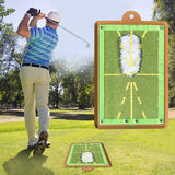 Golf Training Mat For Swing Detection Batting; Premium Golf Impact Mat; Path Feedback Golf Practice Mats; Advanced Golf Hitting Mat For Indoor/Outdoor; Golf Training Aid Equipment