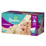 Pampers Cruisers Diapers Size 5, 132 Count