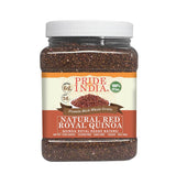 Pride Of India - Natural Red Royal Quinoa - 100% Bolivian Superior Grade Protein Rich Whole Grain