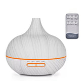 1pc 19.36oz/550ML Electric Aroma Diffuser; Essential Oil Diffuser; Air Humidifier; Ultrasonic Remote Control Color LED Lamp Mist Maker