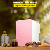 Portable Cooler Compact Mini Refrigerator For Bedroom Office Car Boat Dorm Skincare