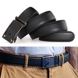 Men's Ratchet Belt Leather Mens Belt With Slide Buckle Ratchet Belts For Men USA